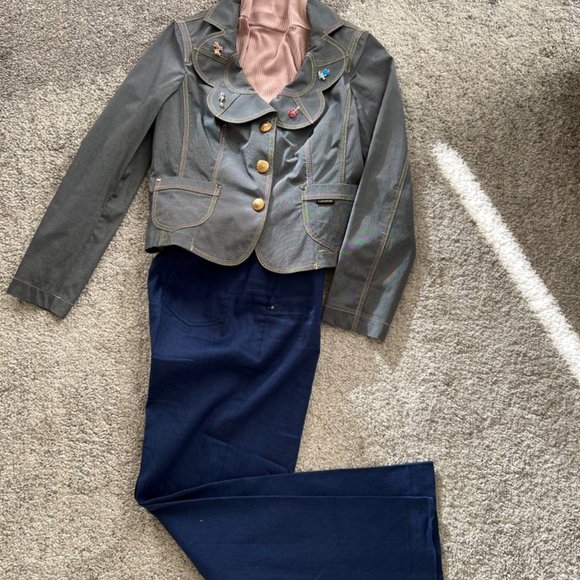 original brillant blue jacket - Picture 15 of 16